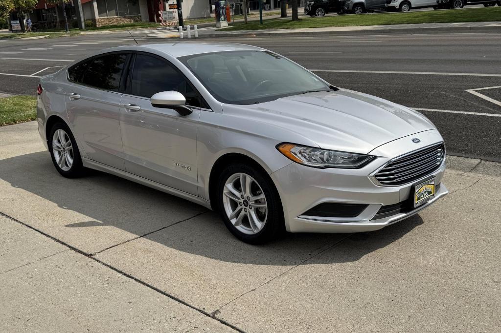used 2018 Ford Fusion Hybrid car