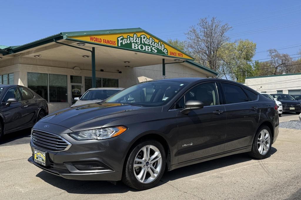 used 2018 Ford Fusion Hybrid car
