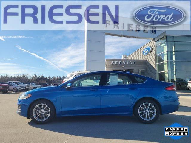 used 2020 Ford Fusion car, priced at $18,042