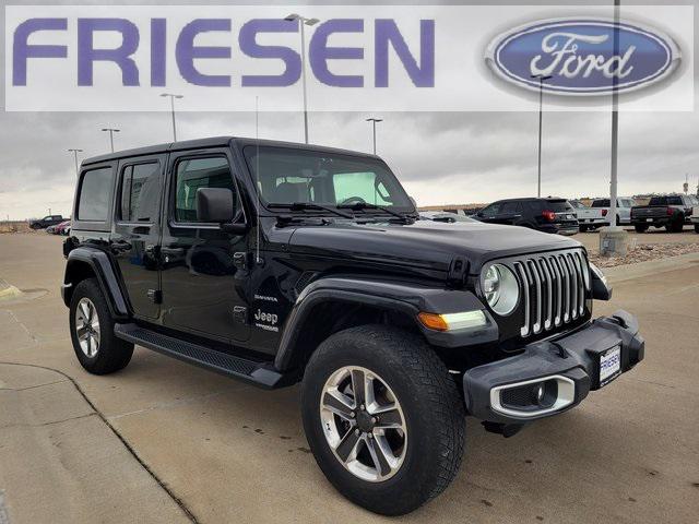 used 2020 Jeep Wrangler Unlimited car, priced at $29,873