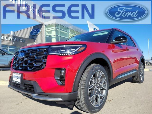 new 2025 Ford Explorer car, priced at $58,955