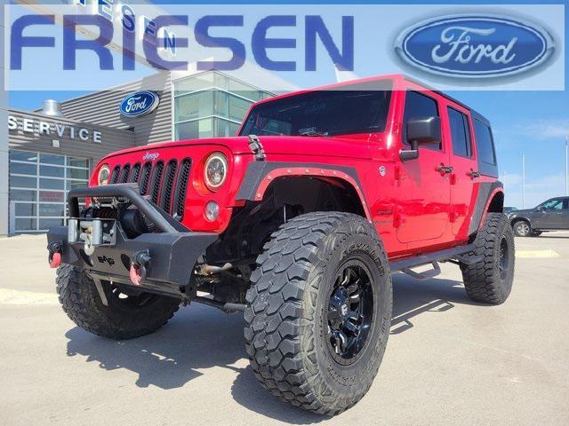 used 2016 Jeep Wrangler Unlimited car, priced at $21,488