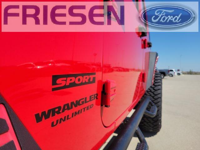 used 2016 Jeep Wrangler Unlimited car, priced at $21,488