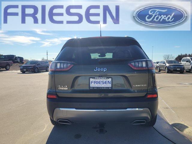 used 2021 Jeep Cherokee car, priced at $23,239