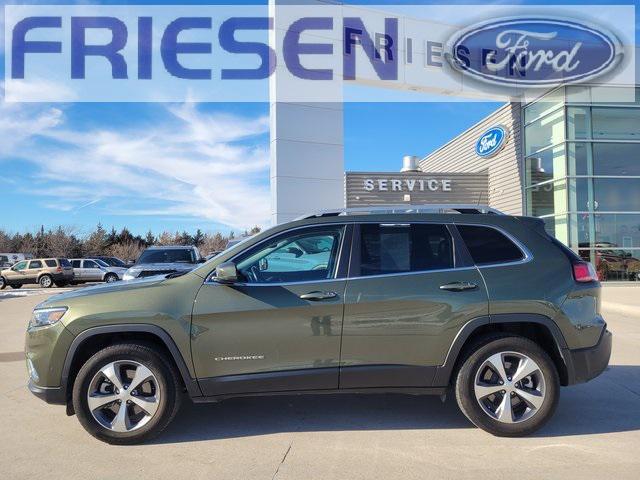 used 2021 Jeep Cherokee car, priced at $23,239