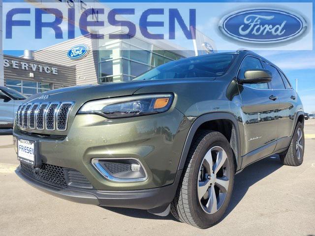 used 2021 Jeep Cherokee car, priced at $23,239