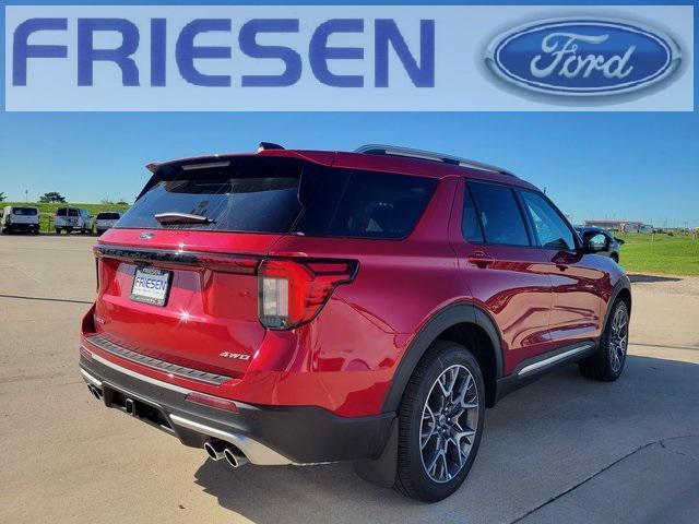 new 2025 Ford Explorer car, priced at $59,385