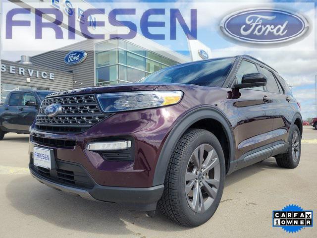 used 2022 Ford Explorer car, priced at $31,833