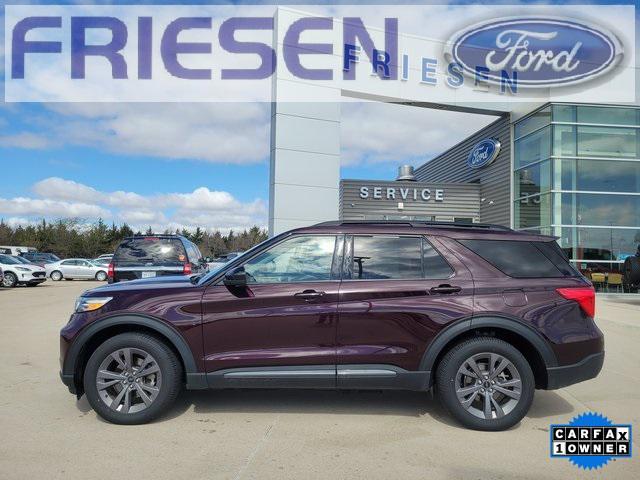 used 2022 Ford Explorer car, priced at $31,833