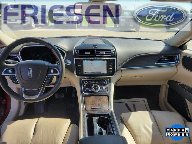 used 2017 Lincoln Continental car, priced at $22,604