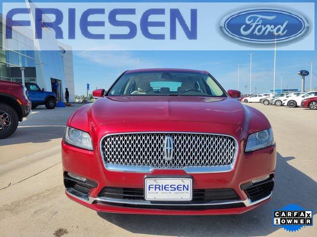 used 2017 Lincoln Continental car, priced at $22,604