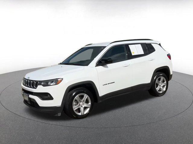 used 2023 Jeep Compass car, priced at $17,653