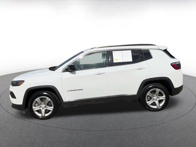 used 2023 Jeep Compass car, priced at $17,653