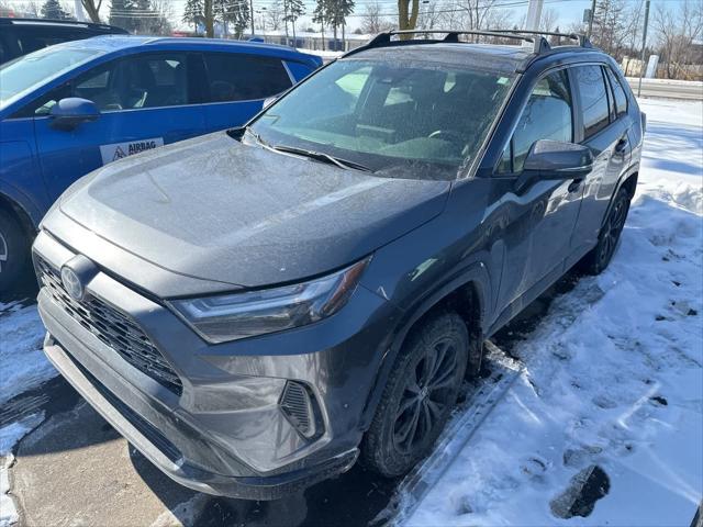 used 2022 Toyota RAV4 Hybrid car, priced at $34,500