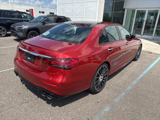 used 2023 Mercedes-Benz AMG E 53 car, priced at $63,999
