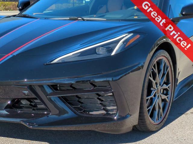 used 2024 Chevrolet Corvette car, priced at $68,750