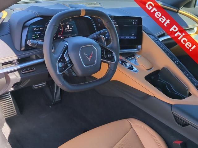 used 2024 Chevrolet Corvette car, priced at $68,750