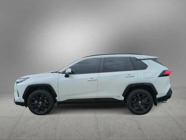 used 2022 Toyota RAV4 Hybrid car, priced at $32,000