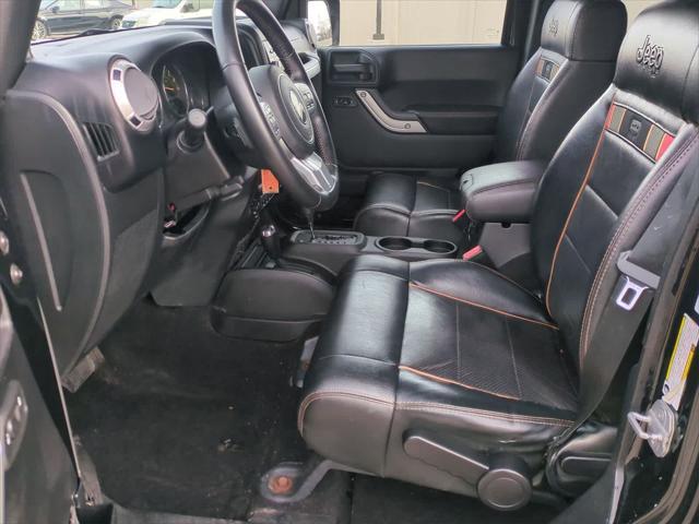 used 2011 Jeep Wrangler Unlimited car, priced at $15,004