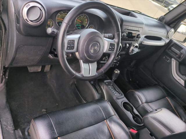 used 2011 Jeep Wrangler Unlimited car, priced at $16,495