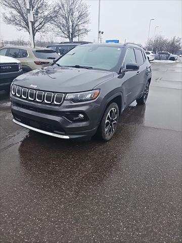 used 2022 Jeep Compass car, priced at $21,995