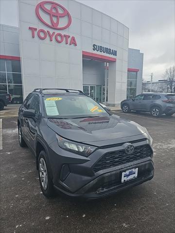 used 2021 Toyota RAV4 car, priced at $25,000