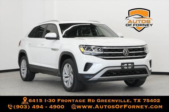 used 2021 Volkswagen Atlas Cross Sport car, priced at $25,046