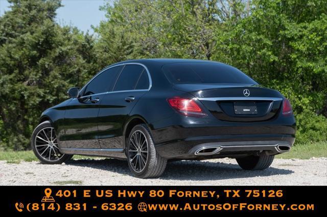 used 2020 Mercedes-Benz C-Class car, priced at $21,499