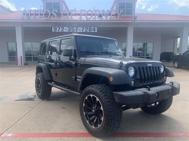 used 2015 Jeep Wrangler Unlimited car, priced at $20,117