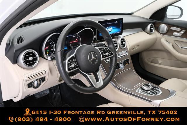 used 2020 Mercedes-Benz C-Class car, priced at $24,998