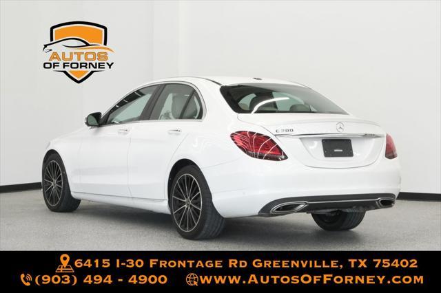 used 2020 Mercedes-Benz C-Class car, priced at $24,998