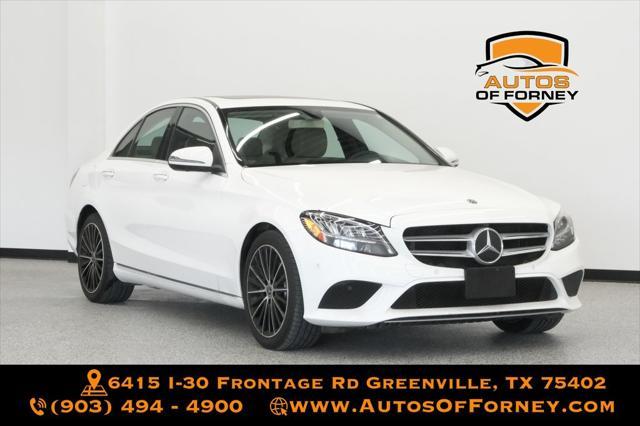 used 2020 Mercedes-Benz C-Class car, priced at $24,998