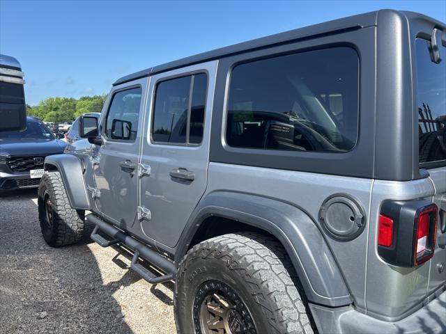 used 2018 Jeep Wrangler Unlimited car, priced at $25,463