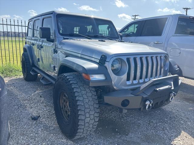 used 2018 Jeep Wrangler Unlimited car, priced at $25,463