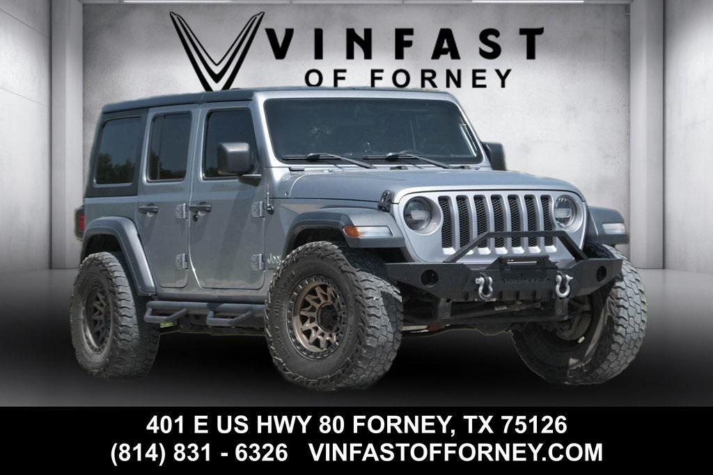 used 2018 Jeep Wrangler Unlimited car, priced at $21,606