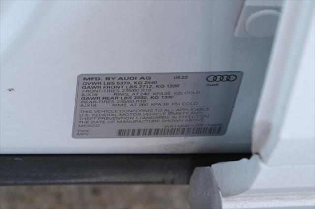 used 2022 Audi Q5 car, priced at $24,995