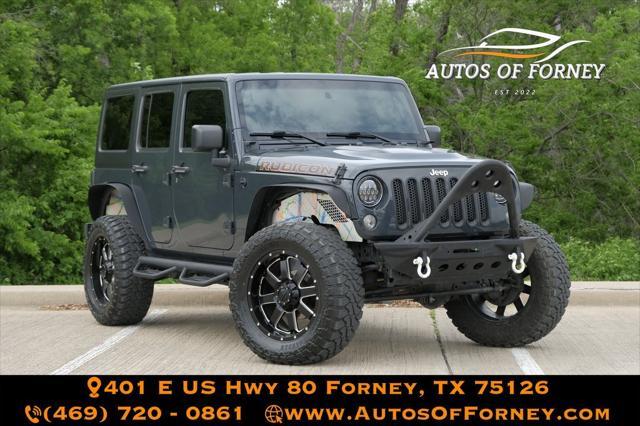 used 2017 Jeep Wrangler Unlimited car, priced at $29,832