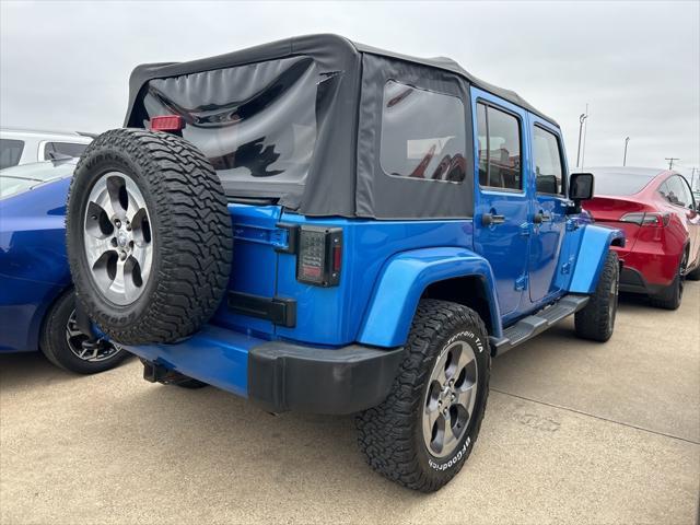 used 2016 Jeep Wrangler Unlimited car, priced at $18,674