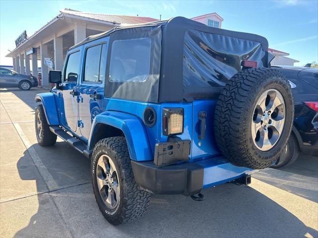 used 2016 Jeep Wrangler Unlimited car, priced at $18,674