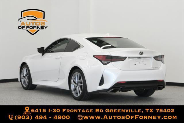 used 2021 Lexus RC 300 car, priced at $34,988