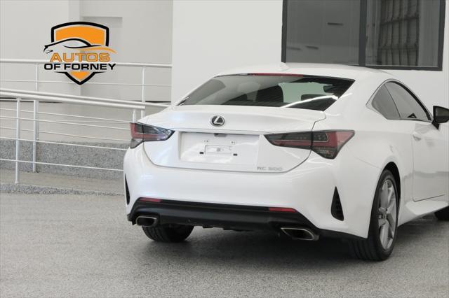 used 2021 Lexus RC 300 car, priced at $34,988