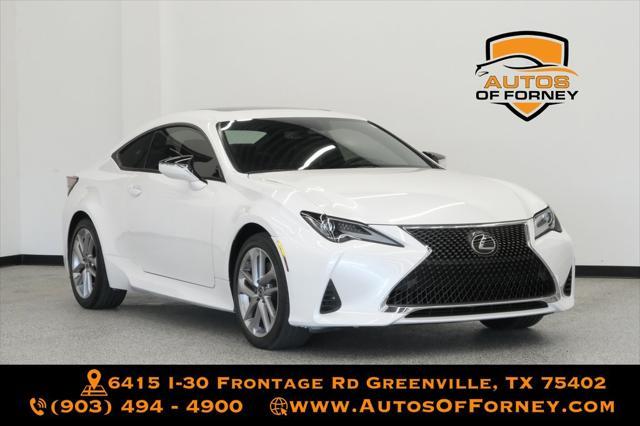 used 2021 Lexus RC 300 car, priced at $36,968