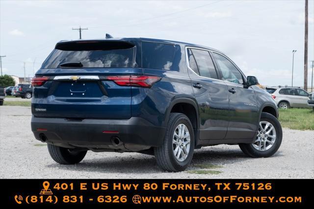 used 2022 Chevrolet Traverse car, priced at $19,406
