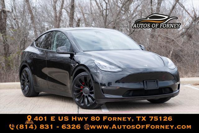 used 2022 Tesla Model Y car, priced at $35,076