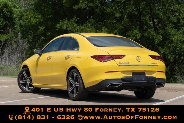 used 2021 Mercedes-Benz CLA 250 car, priced at $24,980