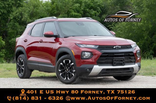 used 2021 Chevrolet TrailBlazer car, priced at $18,741