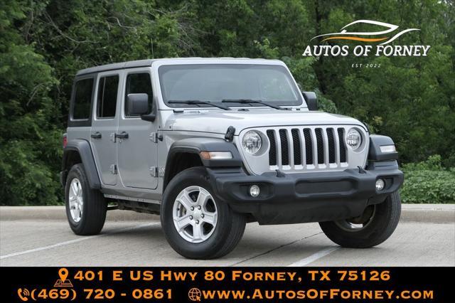used 2020 Jeep Wrangler Unlimited car, priced at $31,507