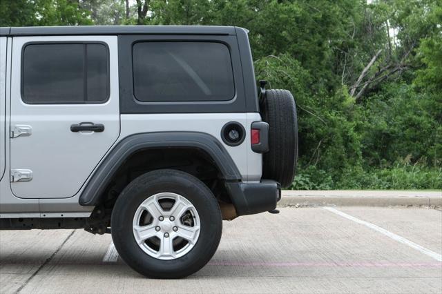 used 2020 Jeep Wrangler Unlimited car, priced at $31,507