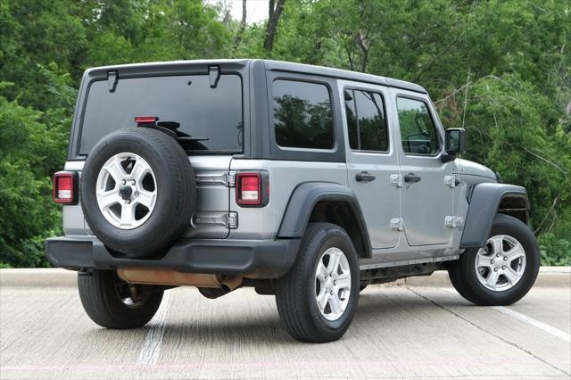 used 2020 Jeep Wrangler Unlimited car, priced at $31,507