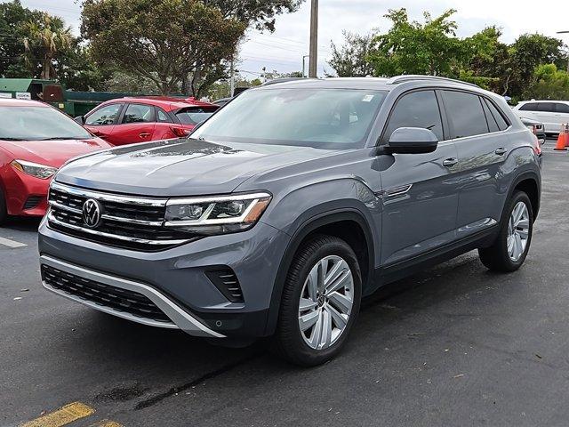 used 2022 Volkswagen Atlas Cross Sport car, priced at $26,987